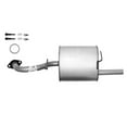 thumbnail image 1 of Steel Rear Muffler with Gasket Bolts for 2006-2015 for Toyota for Yaris - 154125, 2 Bolt Mounting, Aluminized Finish, 1 of 5