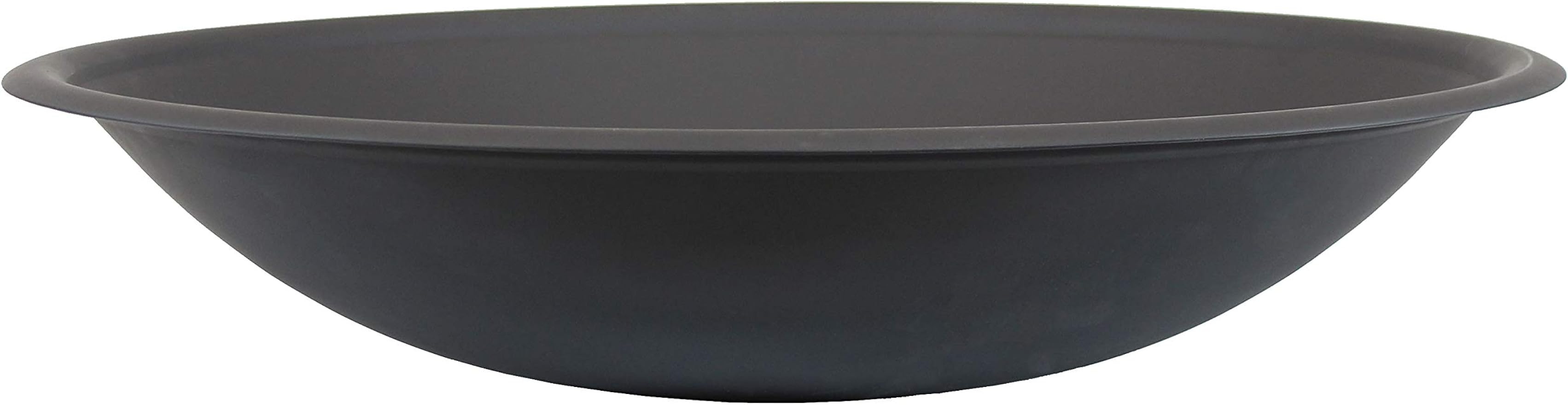 Steel Replacement Fire Bowl for DIY or Existing Fire Pits Black HighTemperature Paint Finish