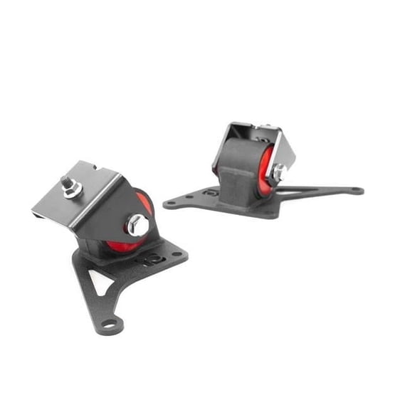 Steel Replacement Mounts with 60A Bushings Kit for 2001-2005 Mazda Miata NB 1.8L, Black