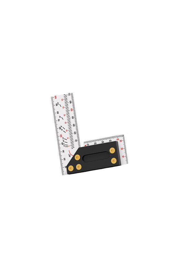 Steel Right Angles Marking Rulers Accuracy Measurement Tool For Carpentry Project