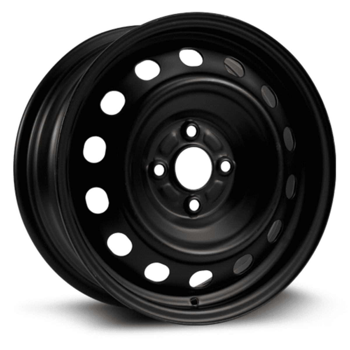 15x6 RTX Black Steel Wheel 4x100 (45mm)
