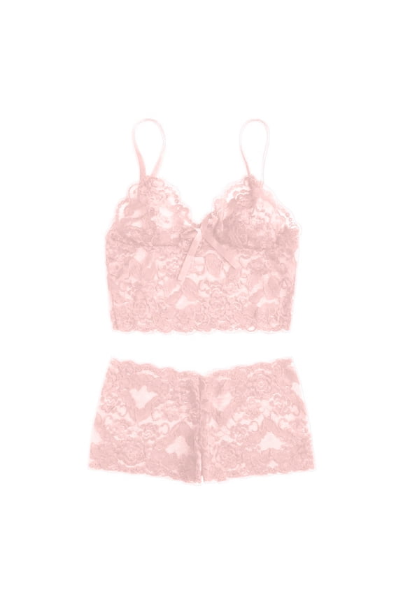 Steel Ring Lingerie Set Sexy Lace Garter Bra & Brief Sleepwear Elegant Comfortable Underwear