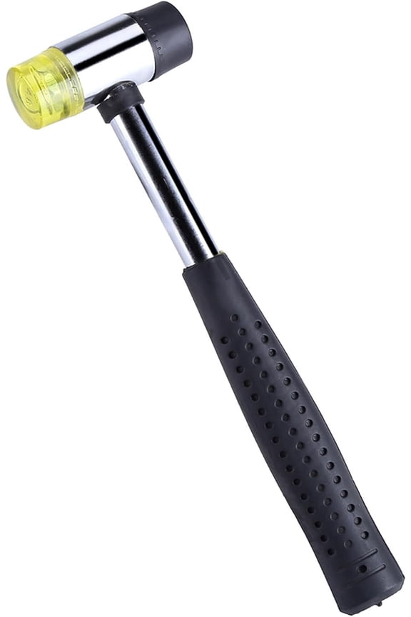 Steel Ring Mandrel Nylon Face Mallet Sizing Jewelry Making Forming Hammer Tools US Crossing Main Function for Jewelry Making The M Forming Sizing Ring Hammer Mallet (#3)