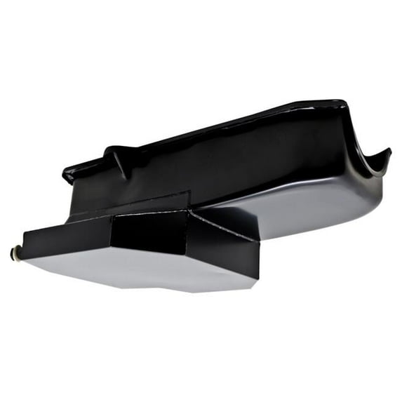 Steel Road Racing Oil Pan with Windage Tray - Black for 1980-85 Chevy Sb 305-427