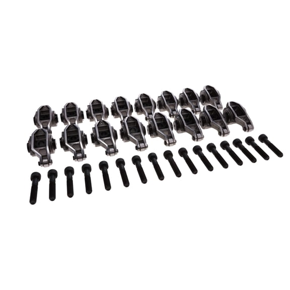Steel Rocker Arms 1.7 Ratio Needle Bearing Trunnion Tip for Chevy LS3 L92