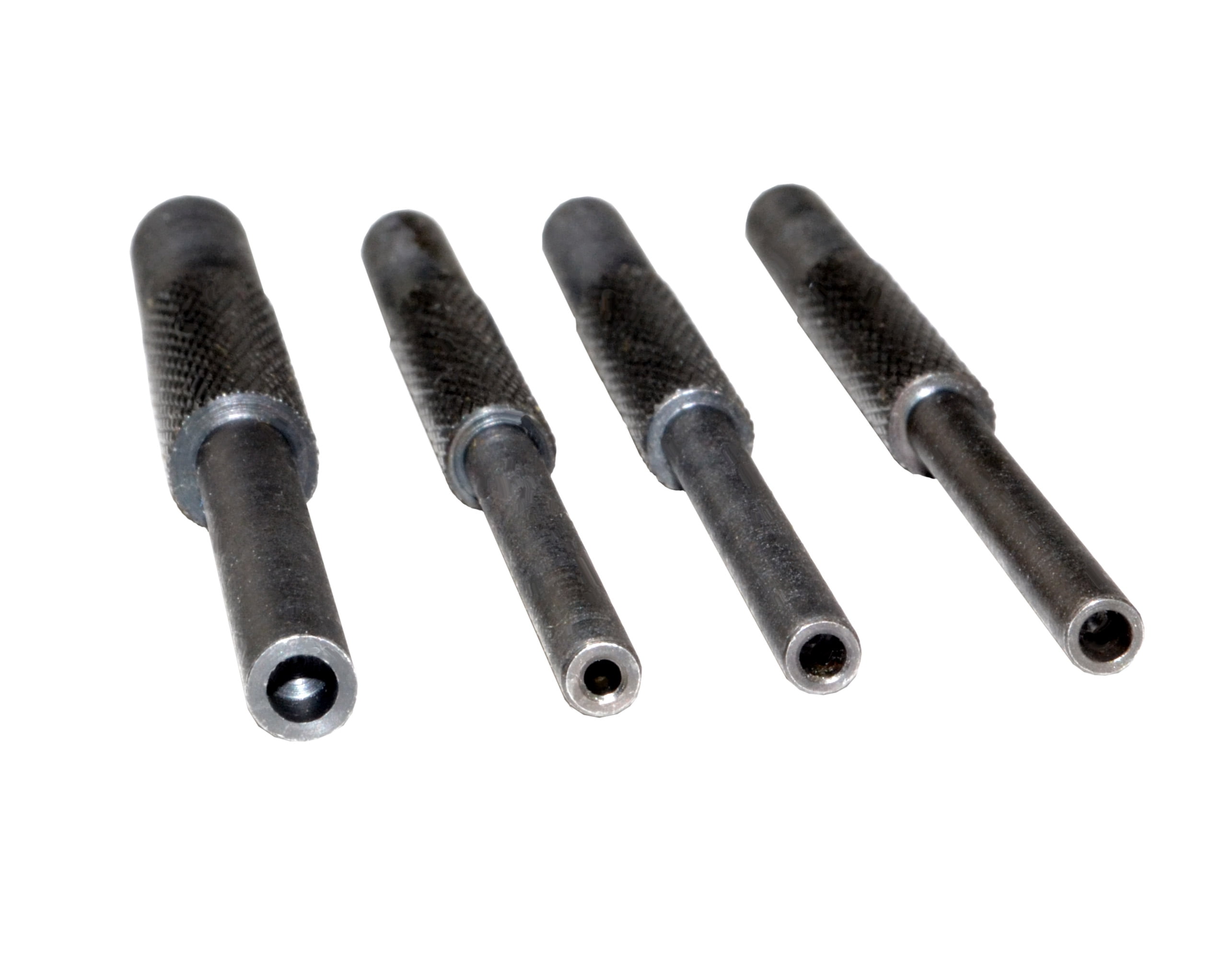 Steel Roll Pin Removal Kit Punch Starter Set Hollow End Set of 4 1/16" 5/64" 3/32" 1/8