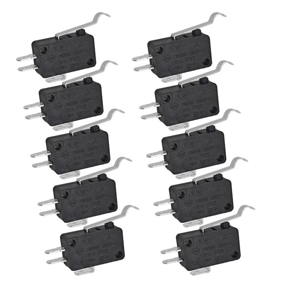 Steel Roller Levers Snapping Action Switcher SPDT IP65 V77H15D8-263-1 Switching for Industrial Applications Use 10Pack