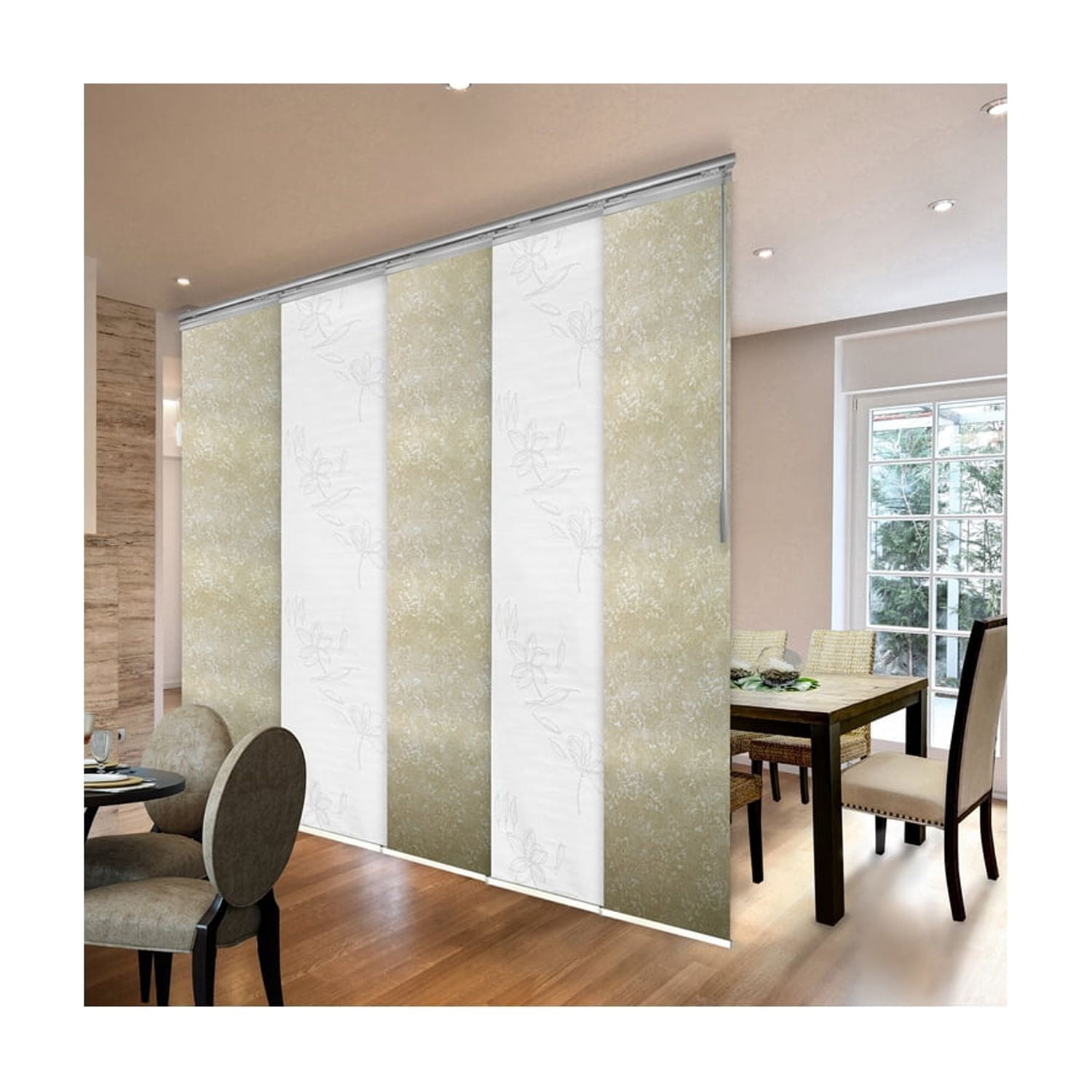 Steel Room Divider Panels - Adjustable Track System - 110
