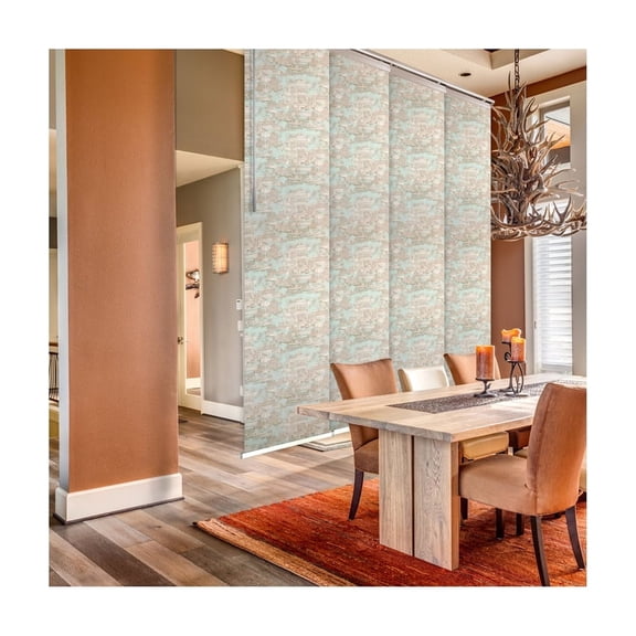 Steel Room Divider Panels - Track System for Walls or Ceilings - Adjustable 48-88 Inch