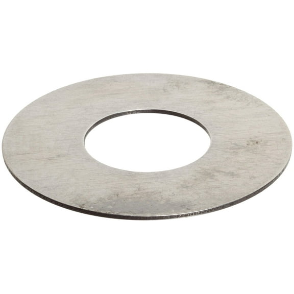 Steel Round Shim, Matte Finish, Full Hard Temper, 0.031" Thickness, 1-3/4" ID, 2-3/4" OD (Pack of 10) CA1