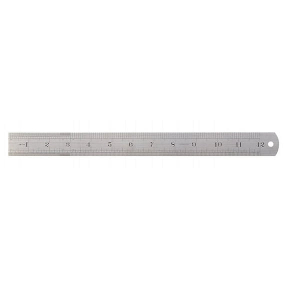 Steel Ruler, 12 Inches