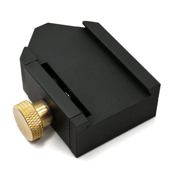 Steel Ruler Positioning Block Line Locator Measuring Tools for Woodworking Home