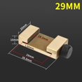 thumbnail image 2 of ROZYARD Adjustable Thickness Limit Block Aluminum Ruler Stop Fence Simple Installs For Woodworking Ruler Positioning Measuring 2 of 13