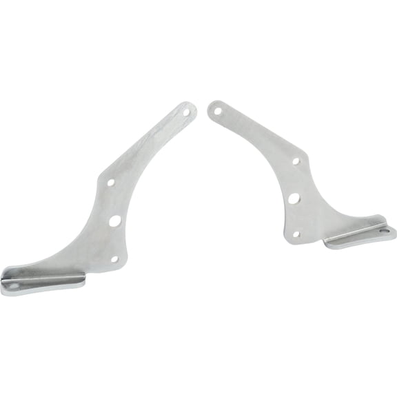 Steel SBC/BBC Chevy V8 Engine Side-Mount Rear Motor Mounts