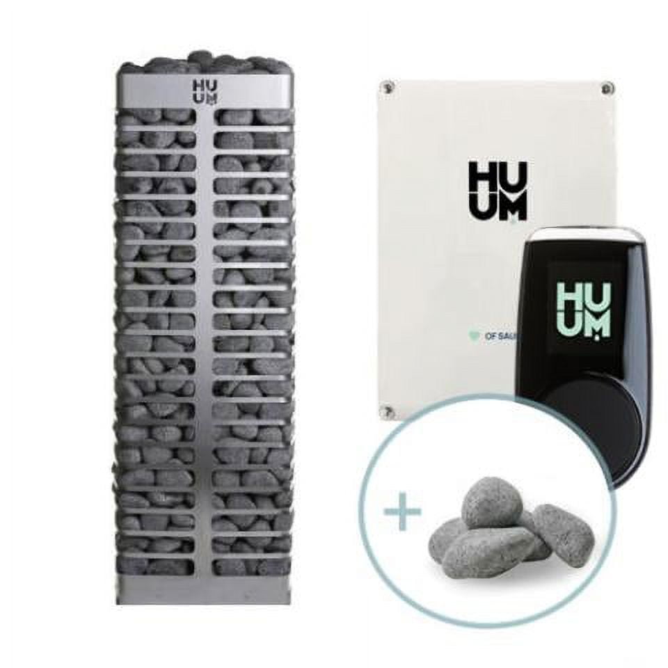 Huum Core BK/ST Sauna Heater With UKU Local Controller And Stones (SAK80312)