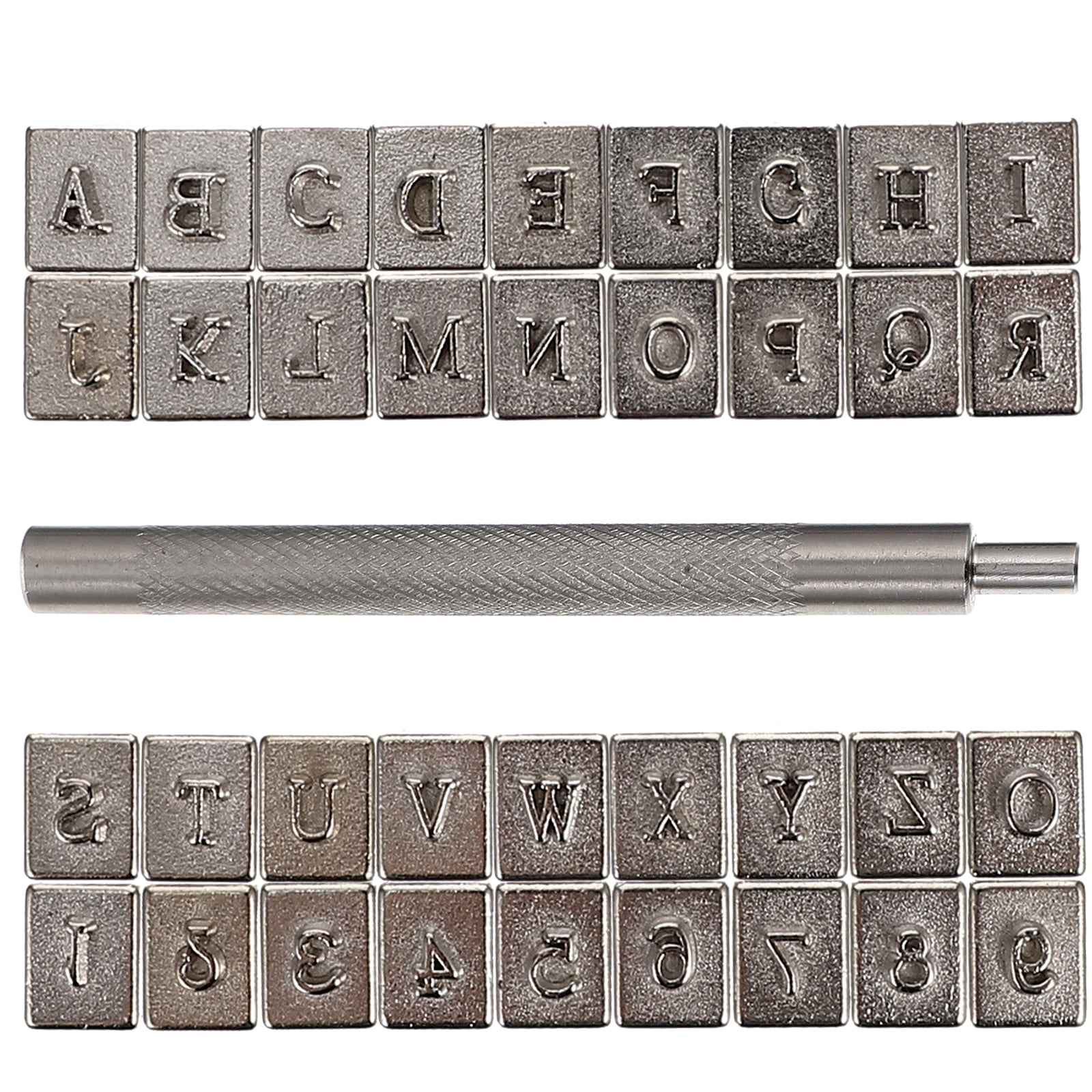 Steel Seal Letters and Numbers Stamp Leather Crafts Supplies Punches