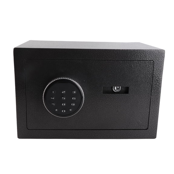Steel Security Safe All Steel Security Safe Box Home Safe Box Electronic Keypad Digital Code Depository Cash Jewelry Valuables Documents Safe Deposit Box 35L
