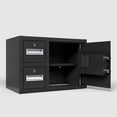 thumbnail image 1 of Steel Security Safe and Lock Box with Electronic Keypad - Secure Cash, Jewelry, ID Documents, Black,1.85 Cubic Feet, 1 of 6