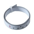thumbnail image 1 of Steel Self Sticky Measuring Tape Tool Accurate Reading Imperial and Metric Scale for Sawing Machine Accessory Multipurpose 1M L to R, 1 of 8