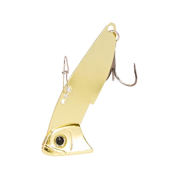 Steel Shad Bottom Blade 3/8 oz Blade Bait Gold