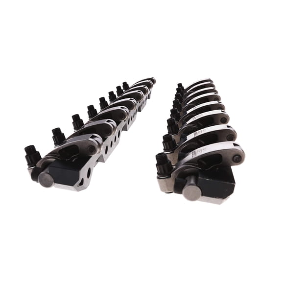 Steel Shaft Rocker Arm 1.7 Ratio Needle Bearing Trunnion Tip for Chevy LS3