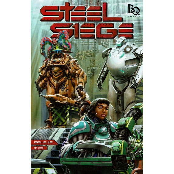 Steel Siege #2 VF ; Battle Quest Comic Book