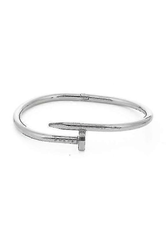 Steel Simple Nails Temperament Titanium Steel Plated High Bracelet Fashion Whbyv