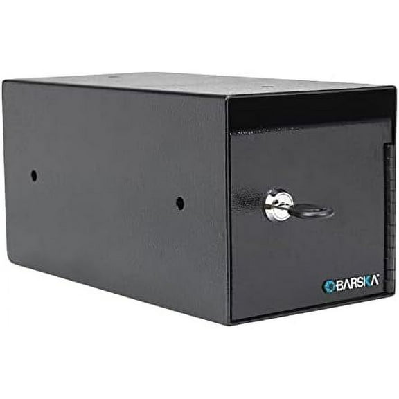 Steel Single Key Cash Drop Depository Safe Mail Money Cash Drop Safe Box 12 in x 6 in x 6 in$$Tools & Hardware Other