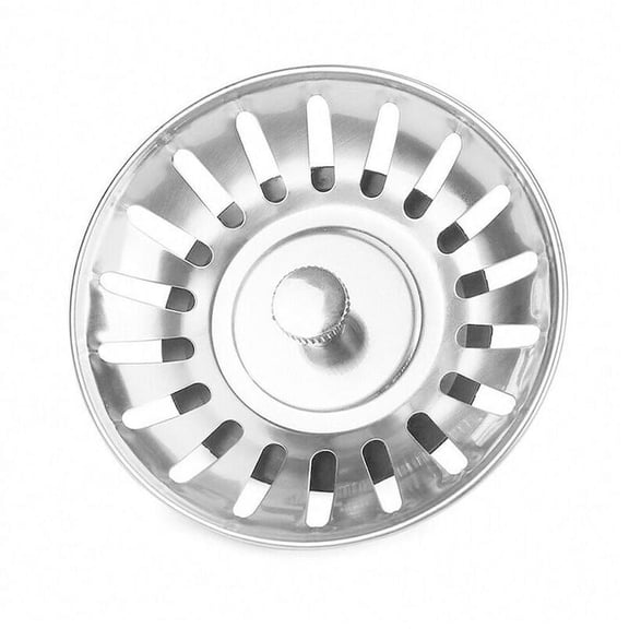 Steel Sink Stopper Plug for Bath and Basin with Multiple Holes for Smooth Drainage and Easy Replacement