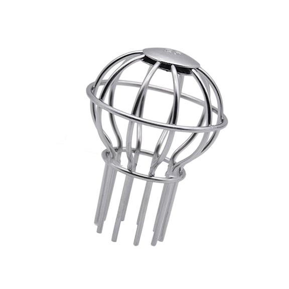 Steel Sphere Drain Cover Anti-Clog Design Guard for Roof Balcony Gutter Weatherproof & Easy Installation