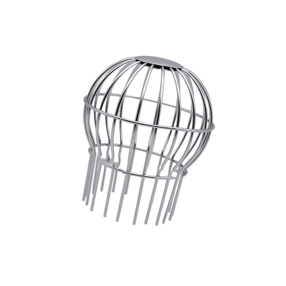 Steel Sphere Drain Cover Anti-Clog Design Guard for Roof Balcony Gutter Weatherproof & Easy Installation
