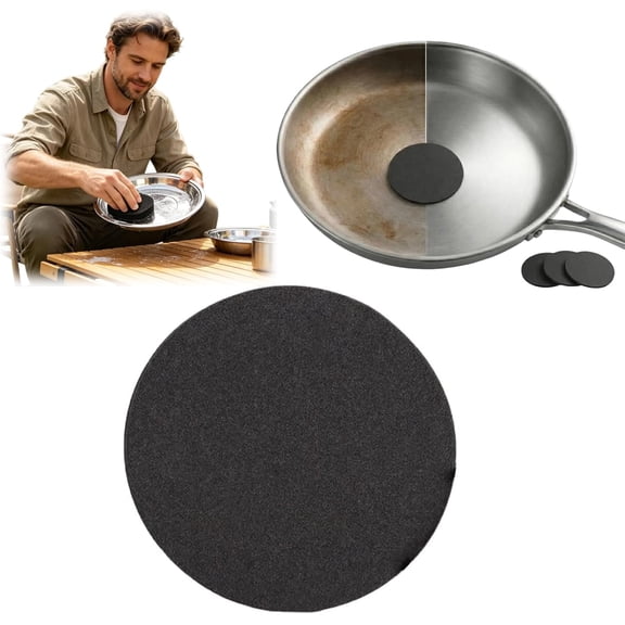 Steel Sponge, Kitchen Scrubber for Cookware