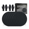 thumbnail image 1 of Steel Sponge for Stainless Steel Pans, Professional Croppable Scrubber for Heavy Duty Burnt On Stain Removal, Leaves No Scratches, Mirror Shine Restorer for Cookware, 1 of 8
