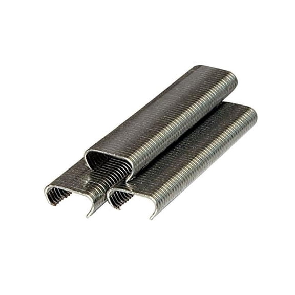 Steel Spring Loaded Hog Rings, Silver - Pack of 6