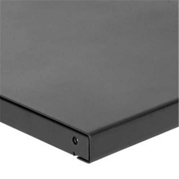 Steel Square Edge Workbench Top - Black - 60 x 36 x 1.75 in. Thick
