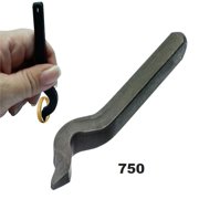Steel Stamp Bent 750 European Jewelry Punch Marking Precious Metal Gold
