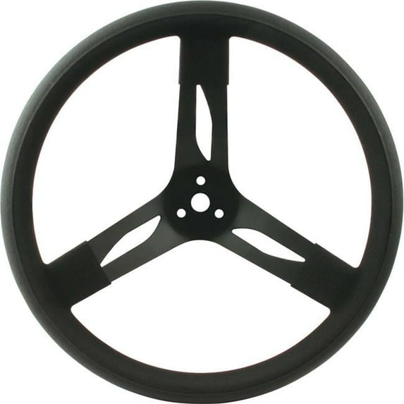 Steel Steering Wheel - 15 in. - Black