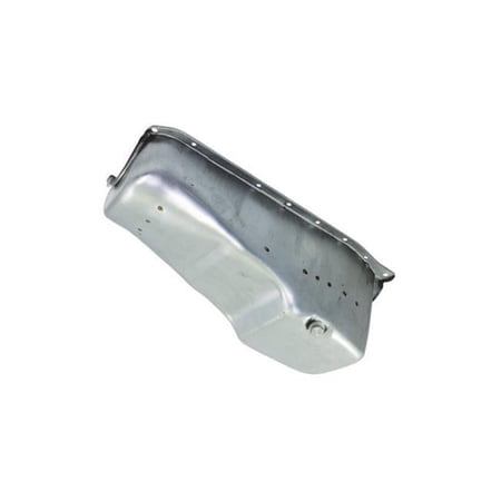 Steel Stock Oil Pan for 1986Small Block Chevy - Unplated