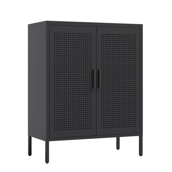 Steel Storage Cabinet with Adjustable Shelves, Lockable Garage Cabinet, Lockable Garage Cabinet, File Cabinet