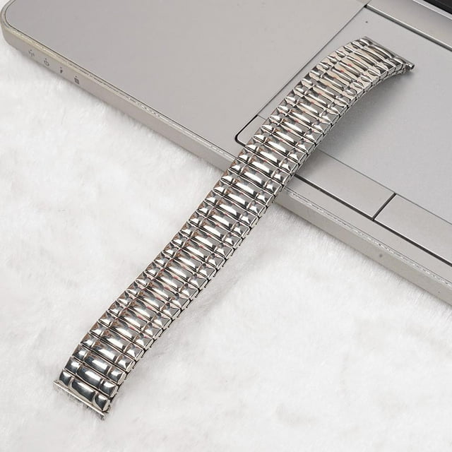 Steel Stretch Expansion Watch Band Strap Bracelet 10/12/14/16/18/20mm