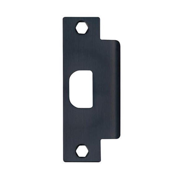 Steel Strike Plate, Matte Black