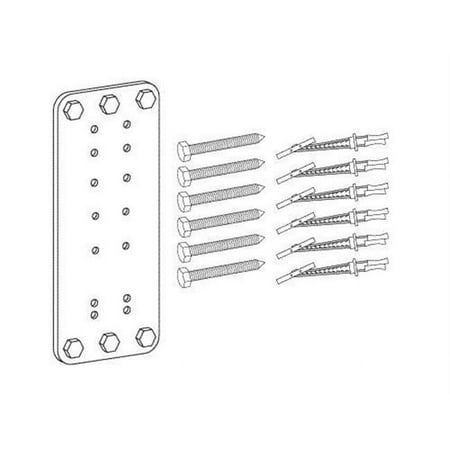Steel Stud Wall Mounting Kit