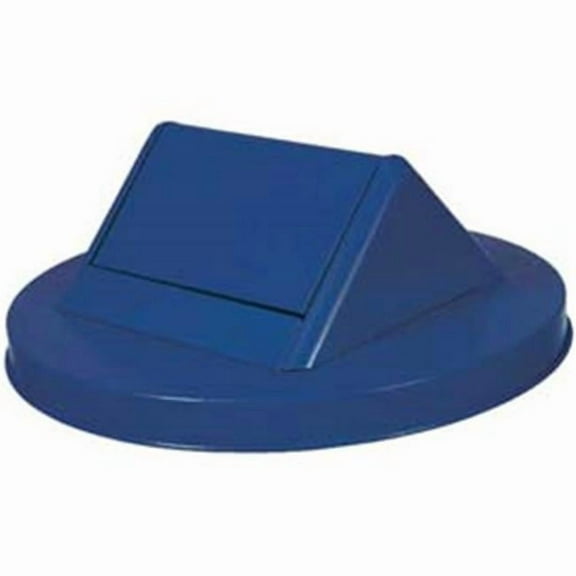 Steel Swing Lid For Mesh Garbage Can - Blue