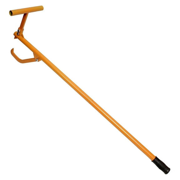 Steel Timberjack - 12in x 48in Timber Jack Tool, Cant Hook Log Tool for Logs Up to 12in Wide with Log Hook for Felling and Logging