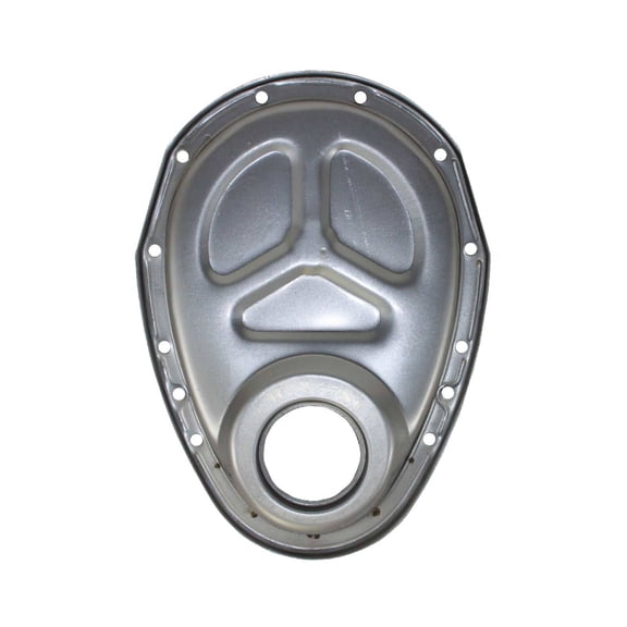Steel Timing Cover for Chevy Small Block - Unplated