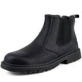thumbnail image 1 of Steel Toe Boots for Men Non-Slip Safety Shoes Leather Comfortable Work Shoes for Industrial Construction Chef Kitchen Work Travel Mountain Climbing and Hiking, 1 of 8