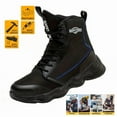 thumbnail image 1 of Steel Toe Boots for Men, Lightweight Work & Safety Shoes Outdoor Protection Footwear Puncture Proof Industrial and Construction Shoes, 1 of 10