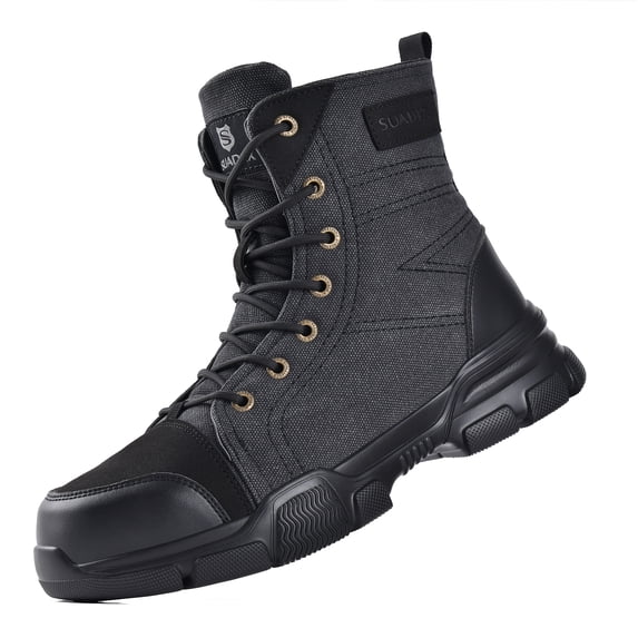 Steel Toe Boots for Men Women Indestructible Non Slip Comfortable Work Boot Safety Construction Shoes