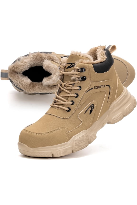 Steel Toe Boots for Men Work Safety Boots Indestructible Shoes Industrial Construction Boot Comfortable Puncture Resistant Lightweight Work Boots