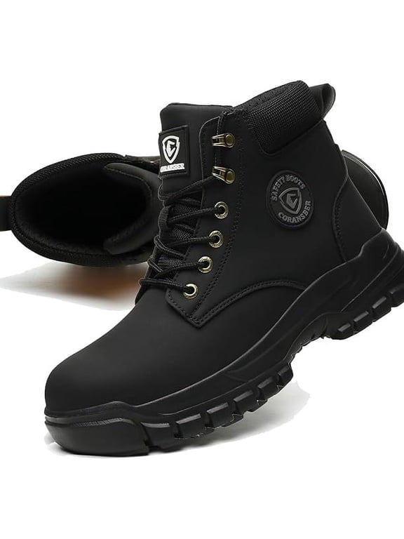 Steel Toe Boots for Women Safety Boots Men Indestructible Composite Toe Boots Lightweight Construction Work Shoes
